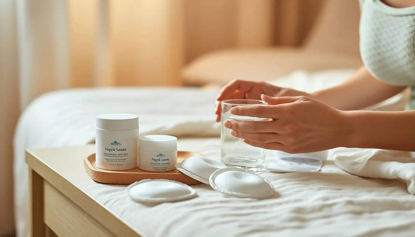 아기와 엄마가 함께하는 수유 모습