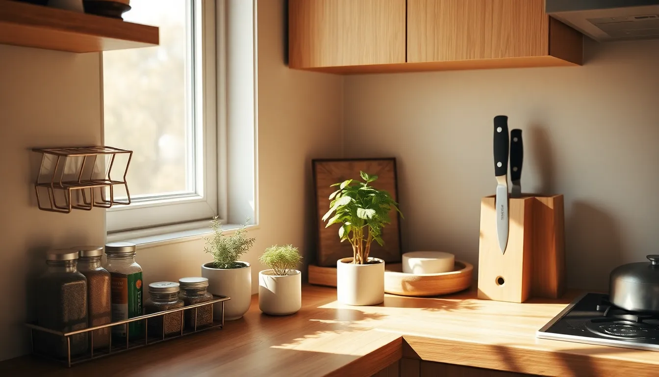 좁은 주방 수납 아이디어 이미지