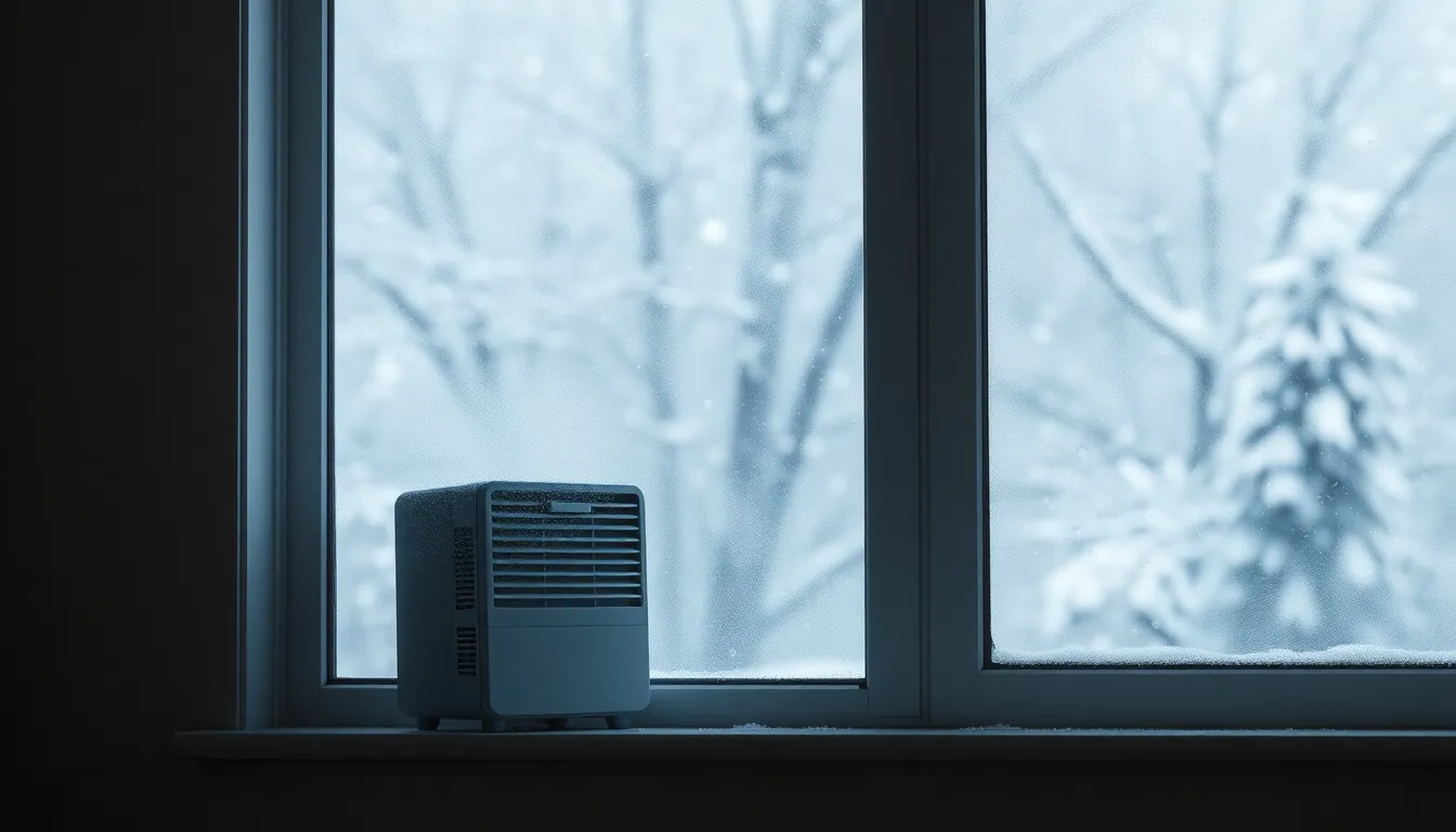 겨울철 결로 예방을 위한 환기 및 습도 관리