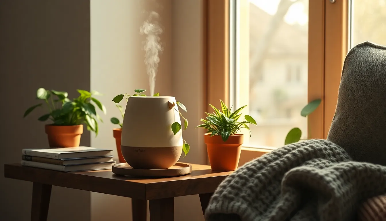 겨울철 실내 습도 유지에 도움을 주는 가습기