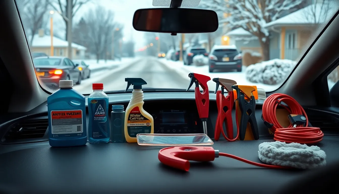 겨울철 차량 타이어 점검