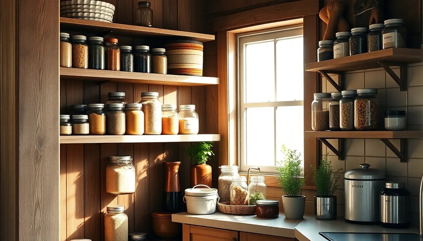 좁은 주방 틈새 슬라이딩 수납장