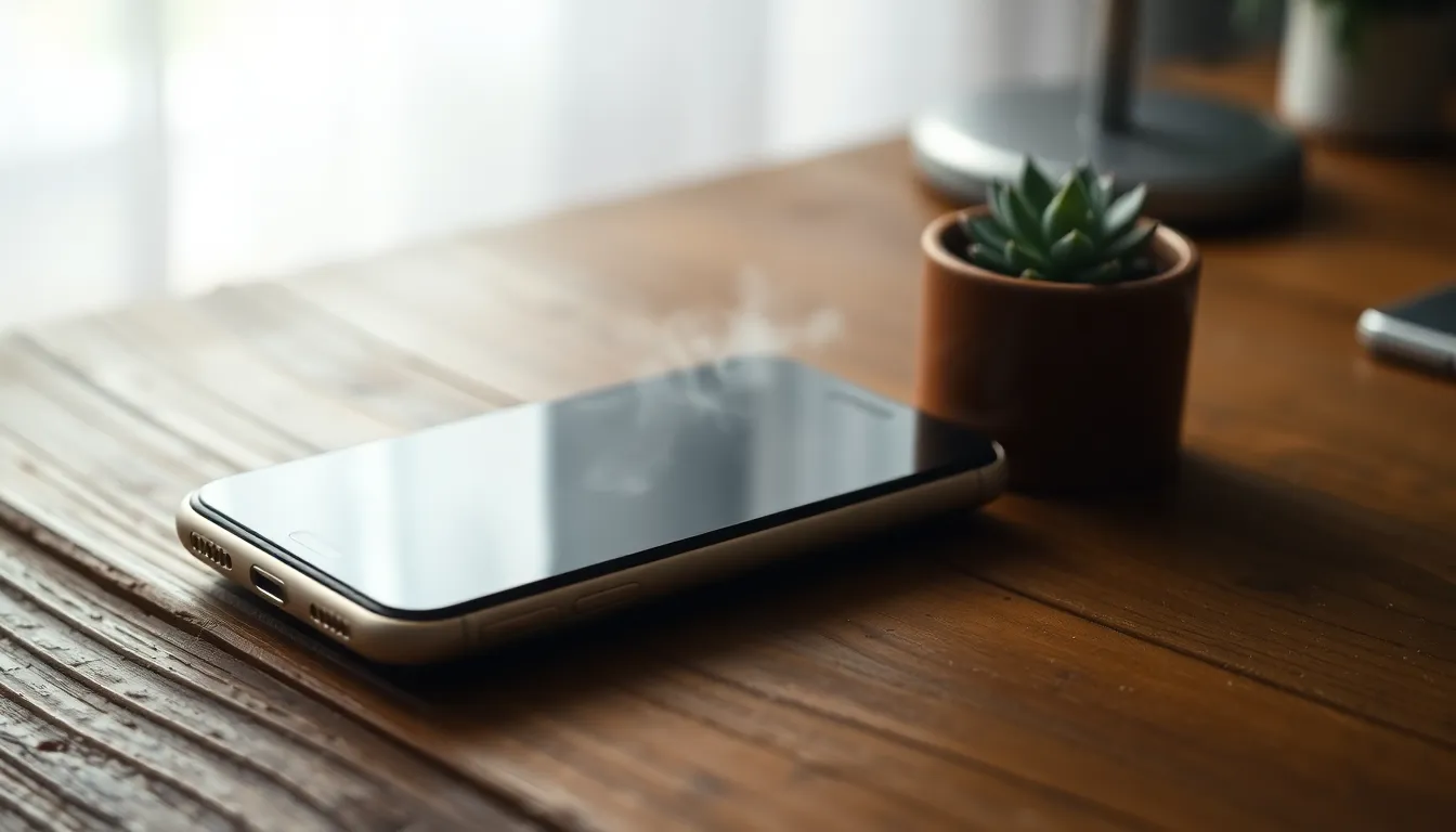 스마트폰 발열 관리 이미지