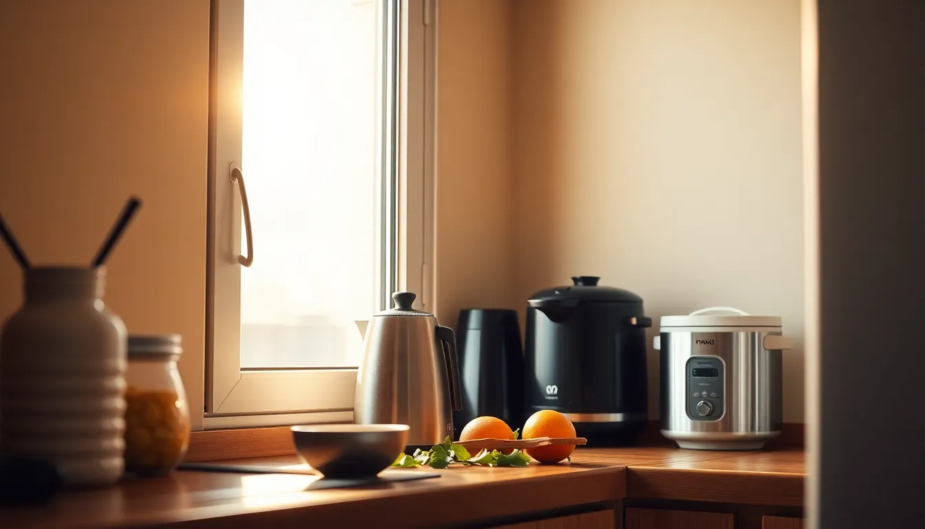 1인 가구 주방 소형 가전 예시