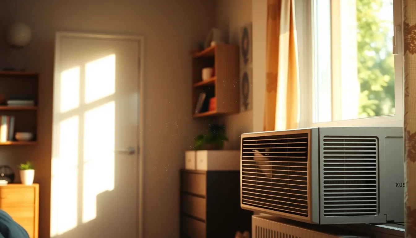 시원한 에어컨 바람을 맞으며 편안하게 휴식하는 모습