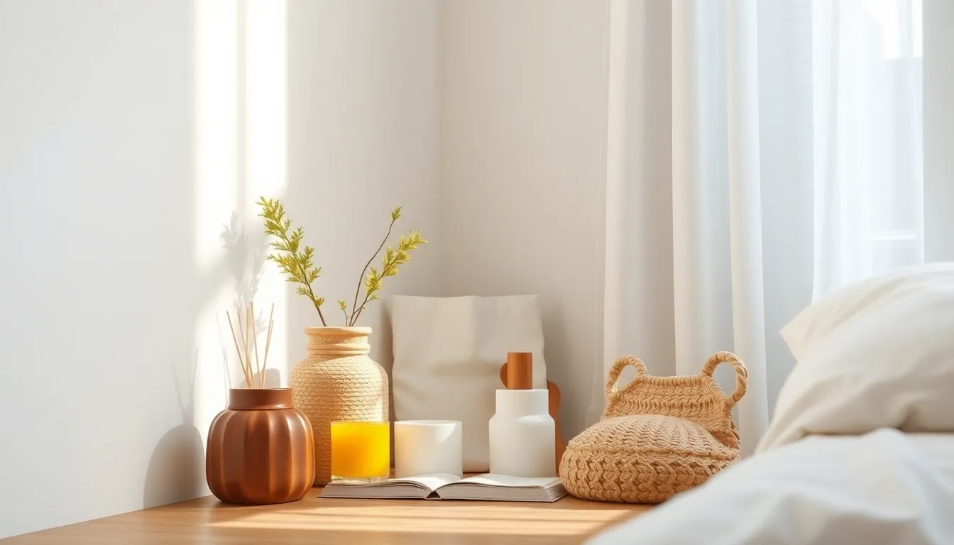 자취방을 정리하는 모습