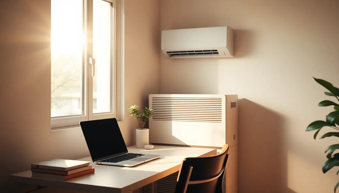 에어컨 자가 설치하는 모습