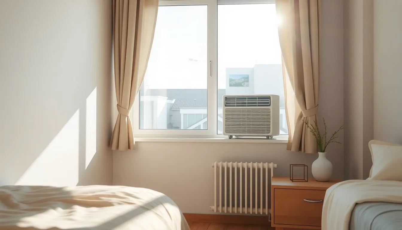 시원한 실내에서 쉬는 사람의 모습