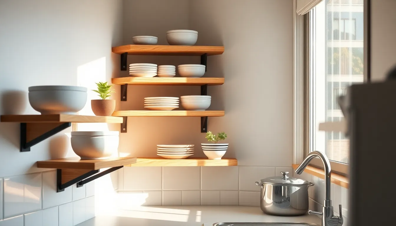 1인 가구 주방 최적화 수납 예시 이미지