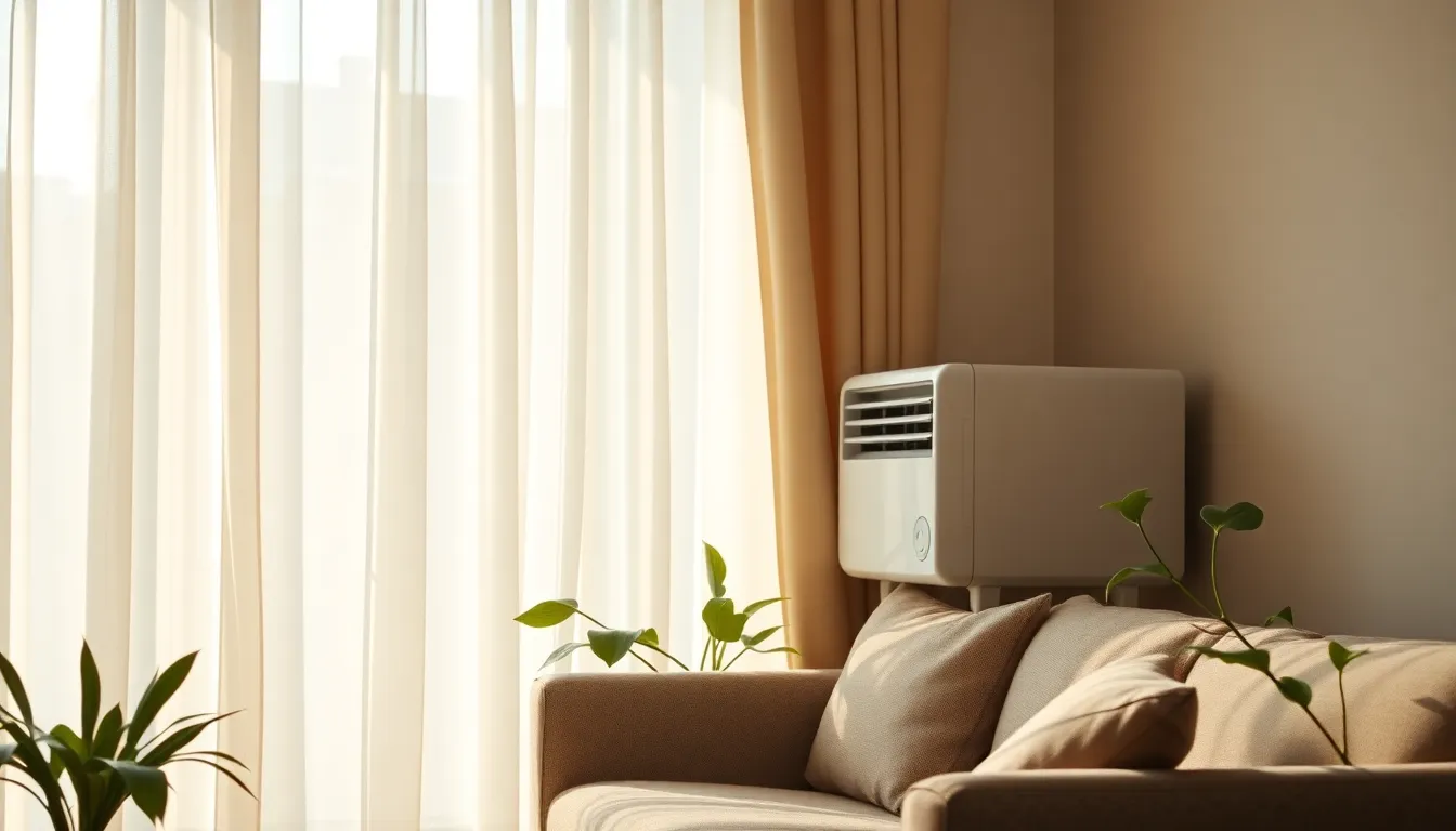 시원한 에어컨 바람을 맞으며 휴식하는 모습